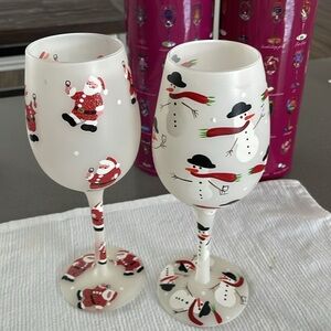Lolita Wine Glasses (Christmas edition)